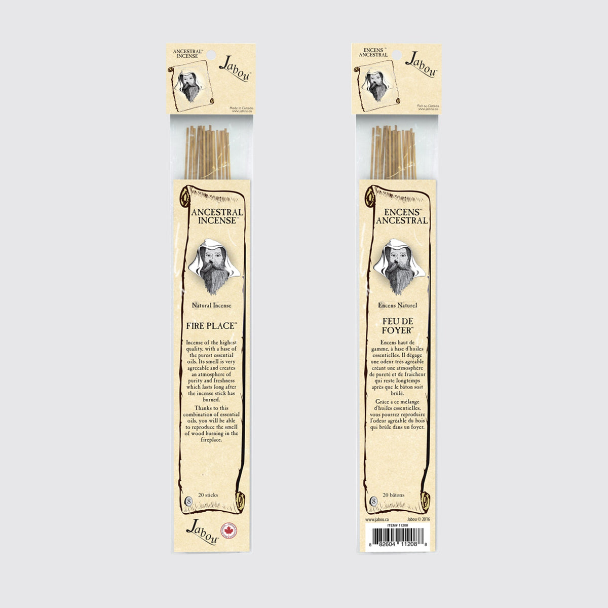 Bâtonnets d'encens de cheminée Ancestral #08