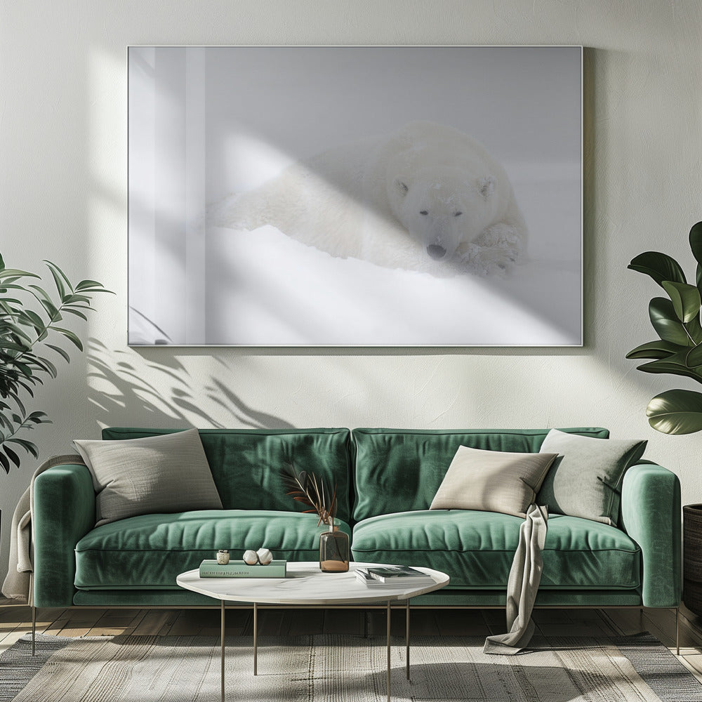 Wall art White