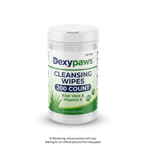 Cleansing Wipes Canister 200ct - Aloe Vera and Vitamin E