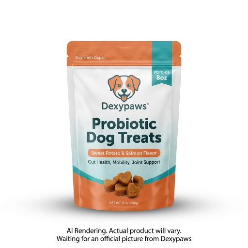 8oz Sweet Potato Salmon Probiotic Treats