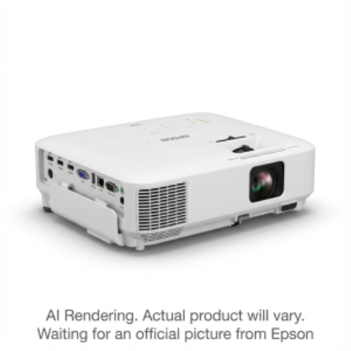 Projecteur laser EPSON PowerLite L260F, Miracast Wifi, 4 600 lumens, 1080p, Blanc