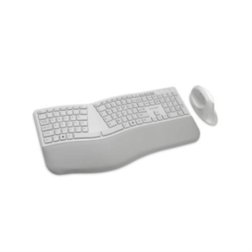 Ergo Wireless Keyboard Mouse Grey