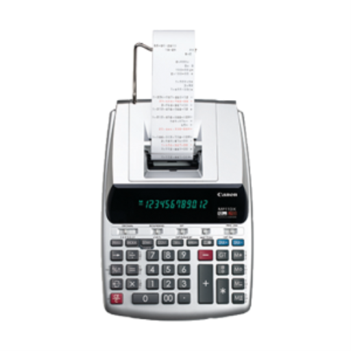 2198C002 Canon MP-11DX-2 Silver Two-Color Printing Calculato