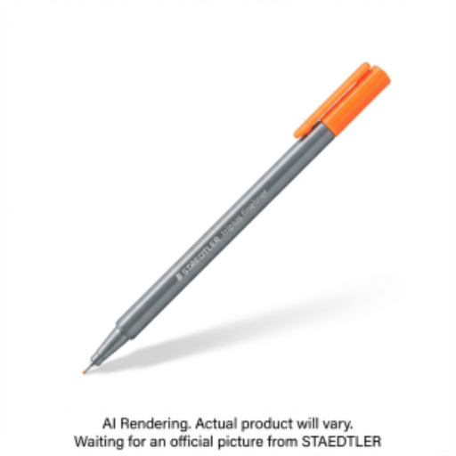 Feutre fin triplus 0,3 mm orange fluo