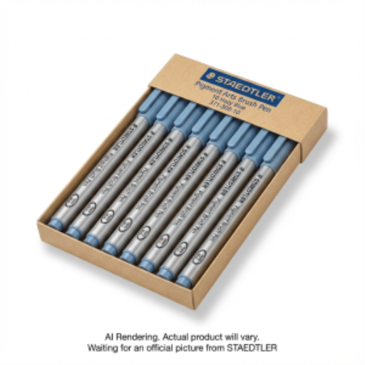 Stylo Pinceau Pigment Bleu Brumeux