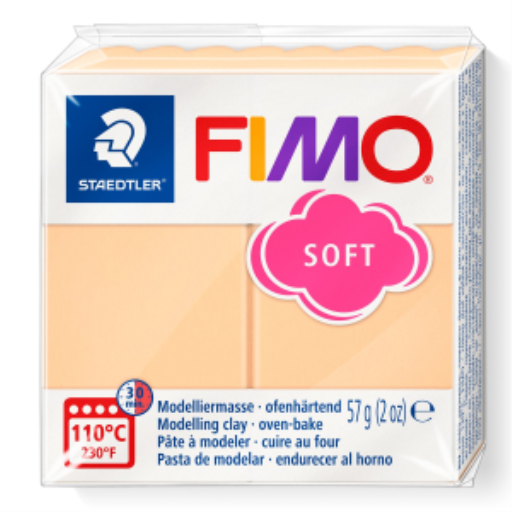 Modelling Clay Fimo Soft Peach 57g (2 oz)