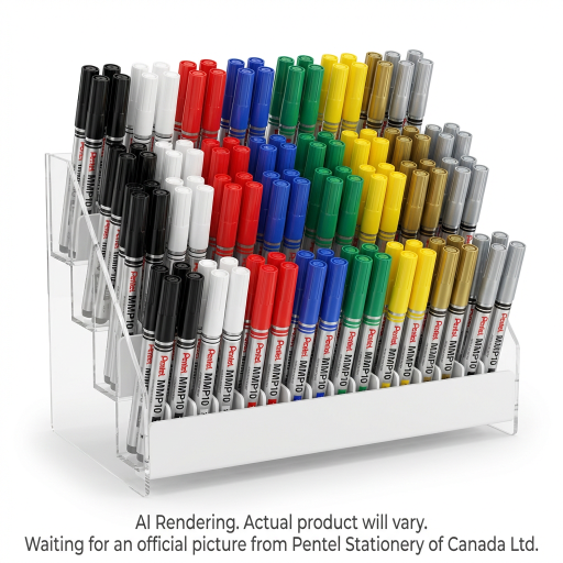 Pentel Paint Marker Display Colour Mix 1 6DZ Open Stock Display