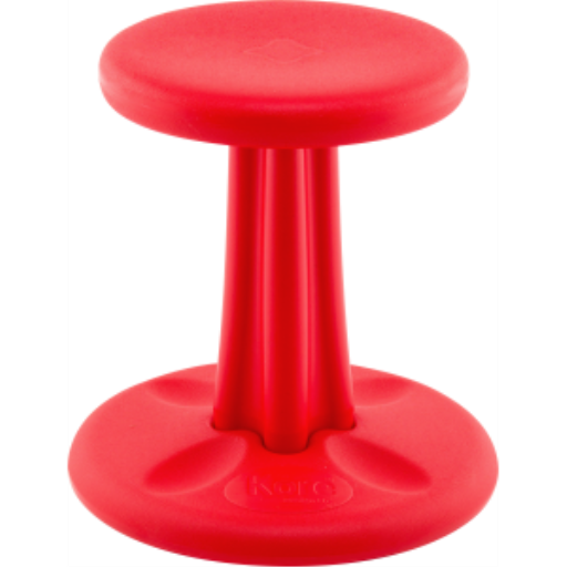 Kore Wobble Stool 36cm, Red