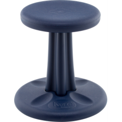 Kore Wobble Stool 36cm, Dark Blue