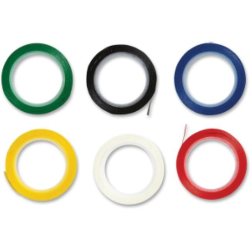 6 pk Coloured Artist’s Tape
Ruban d'artiste de couleur, paquet de 6