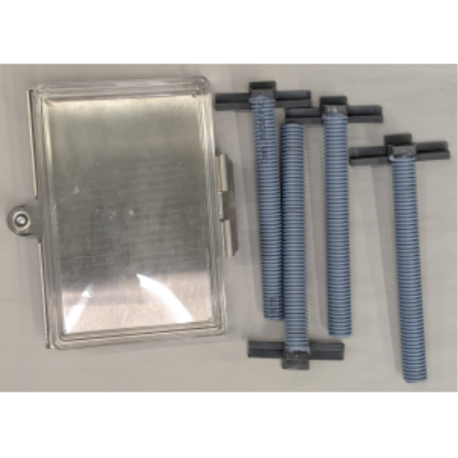 (form CUSMA ci-joint) KITS DE TUYAUX DE DRAINAGE TITAN À 5 NIVEAUX AVEC CROCHETS NOIRS