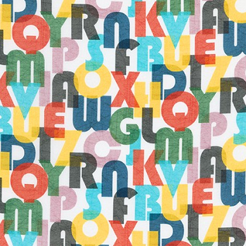 A to Z Animals par Robert Kaufman - Alphabet multicolore - Blanc