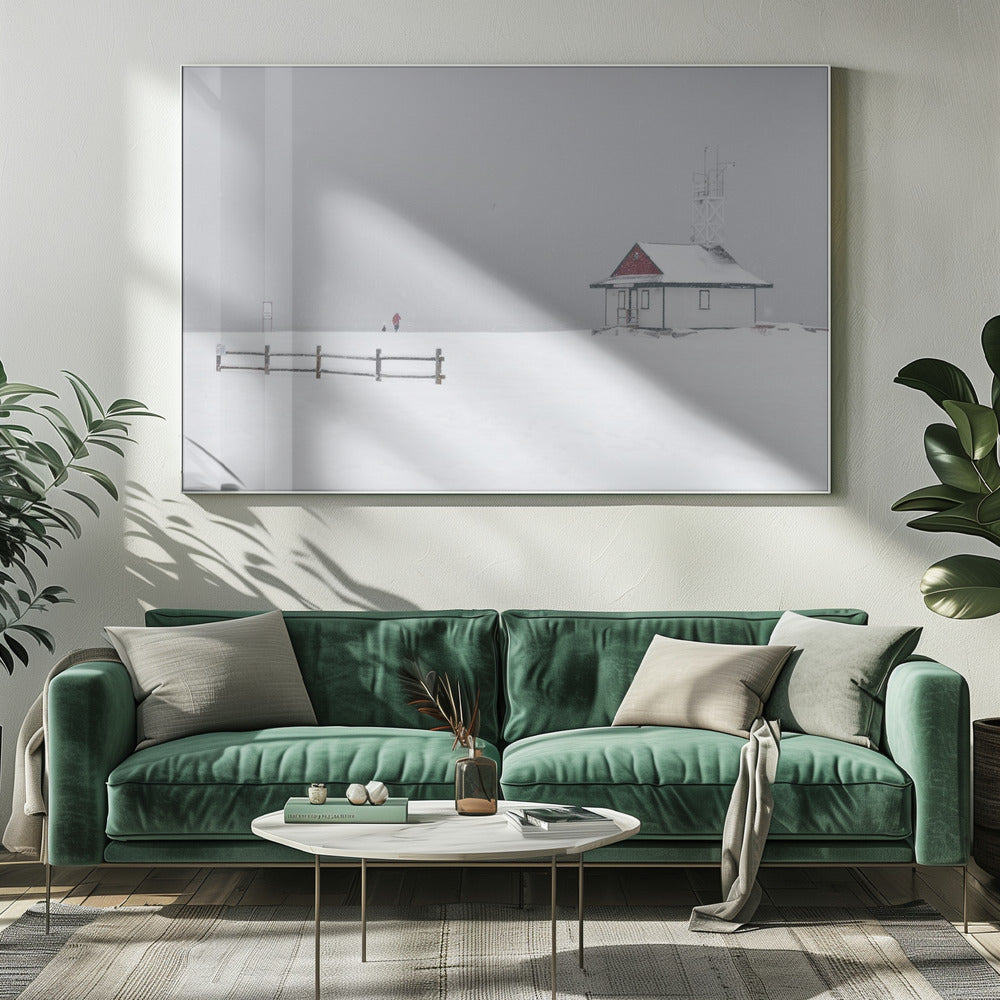 Guild House on the beach I Canvas Print
