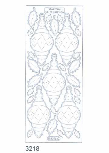 Autocollants Stitch by Design - Ornements