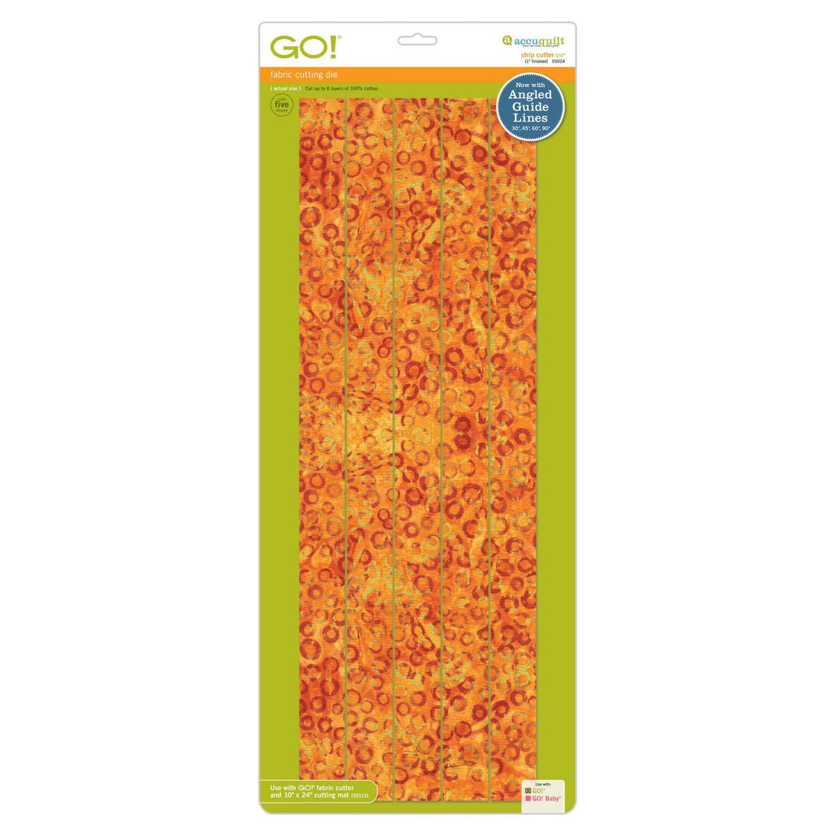 GO! Coupe-bandes - 1 1/2" (1" fini) 5 bandes