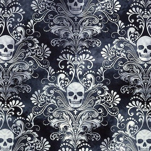 Wicked-C3759 -Charcoal by Timeless Treasures
