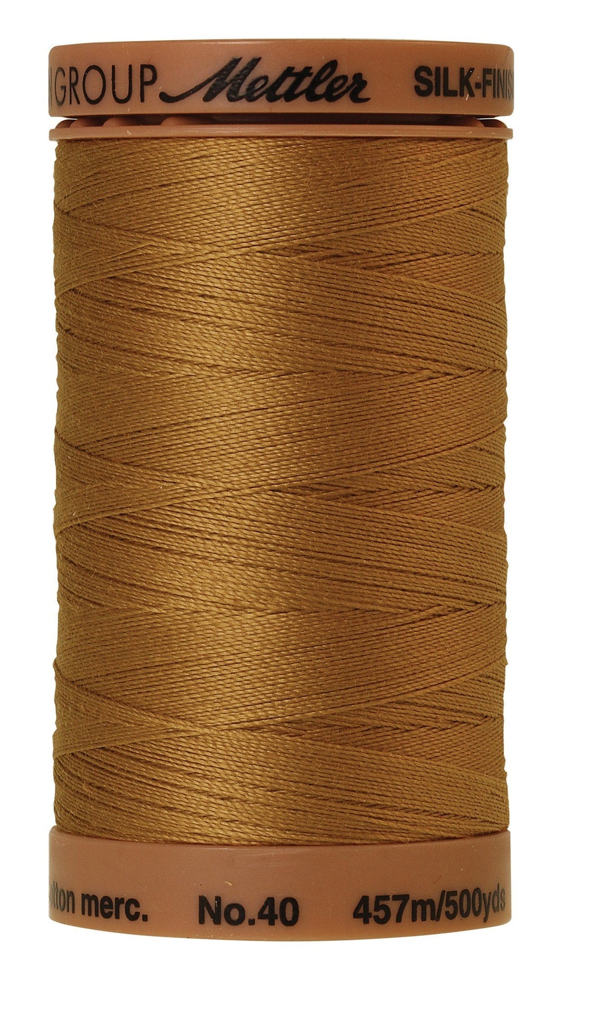 Mettler Fil de coton uni 500 verges/457 m - 40 WT - Sisal