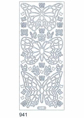 Autocollants décoratifs - Grand papillon