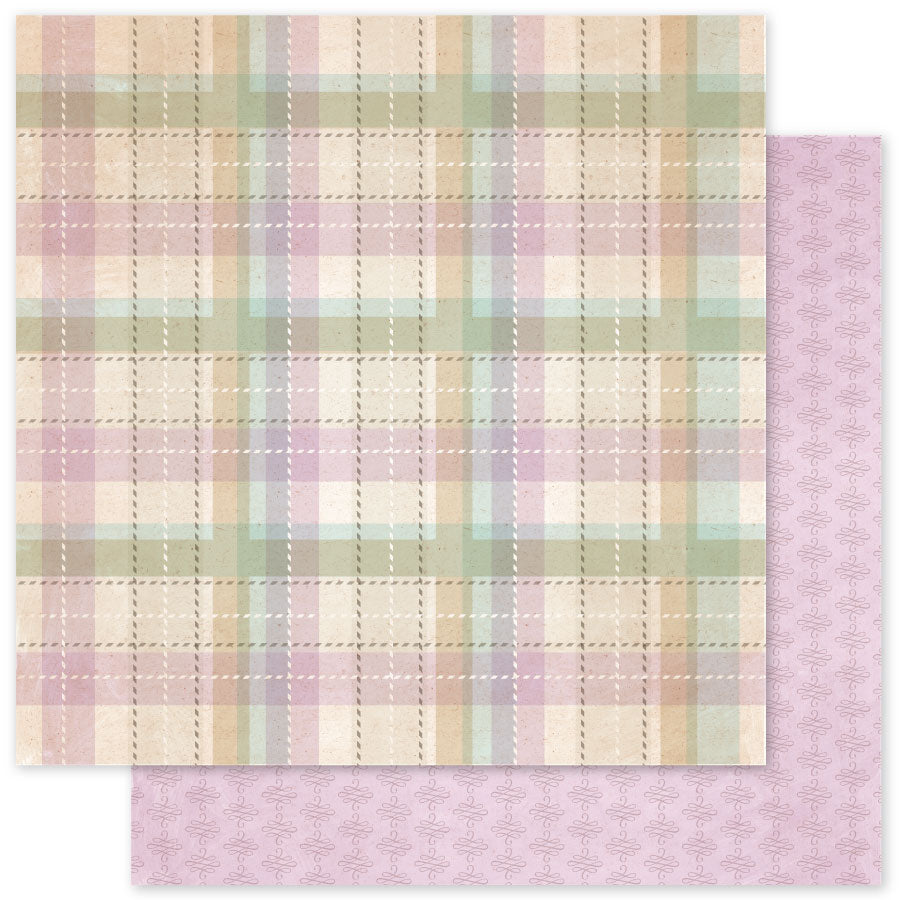 Papiers de base "Après-midi au parc" 30,5 x 30,5 cm (lot de 12) 34425