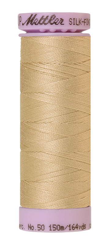 Fil de coton plein Mettler Silk-finish 50wt 164v/150m Flocons d'avoine