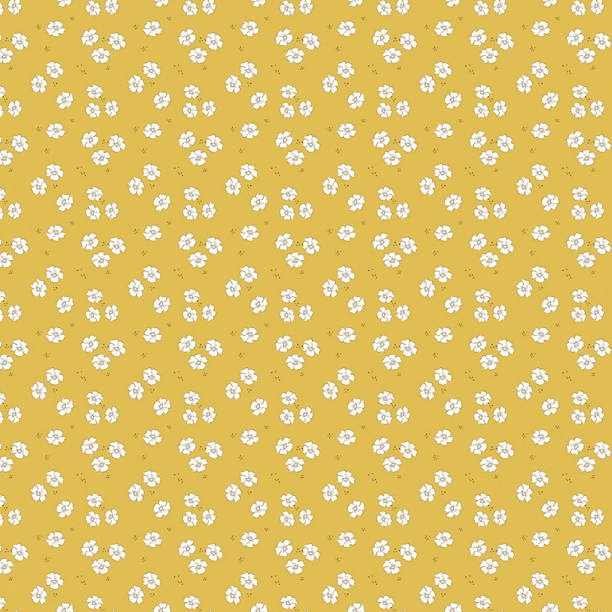 Riley Blake - Bloomberry - Flower Bed - Yellow