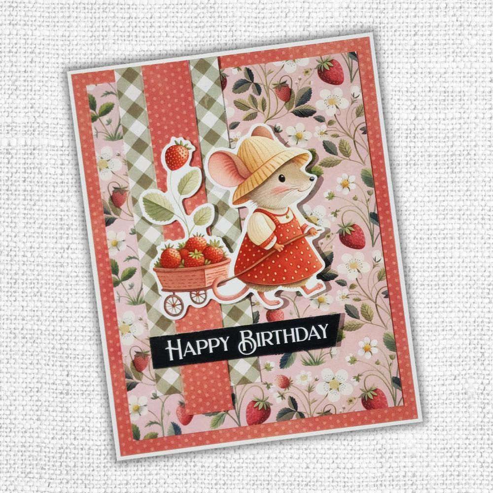 Strawberry Friends Basics 6x6 Paper Collection 34881