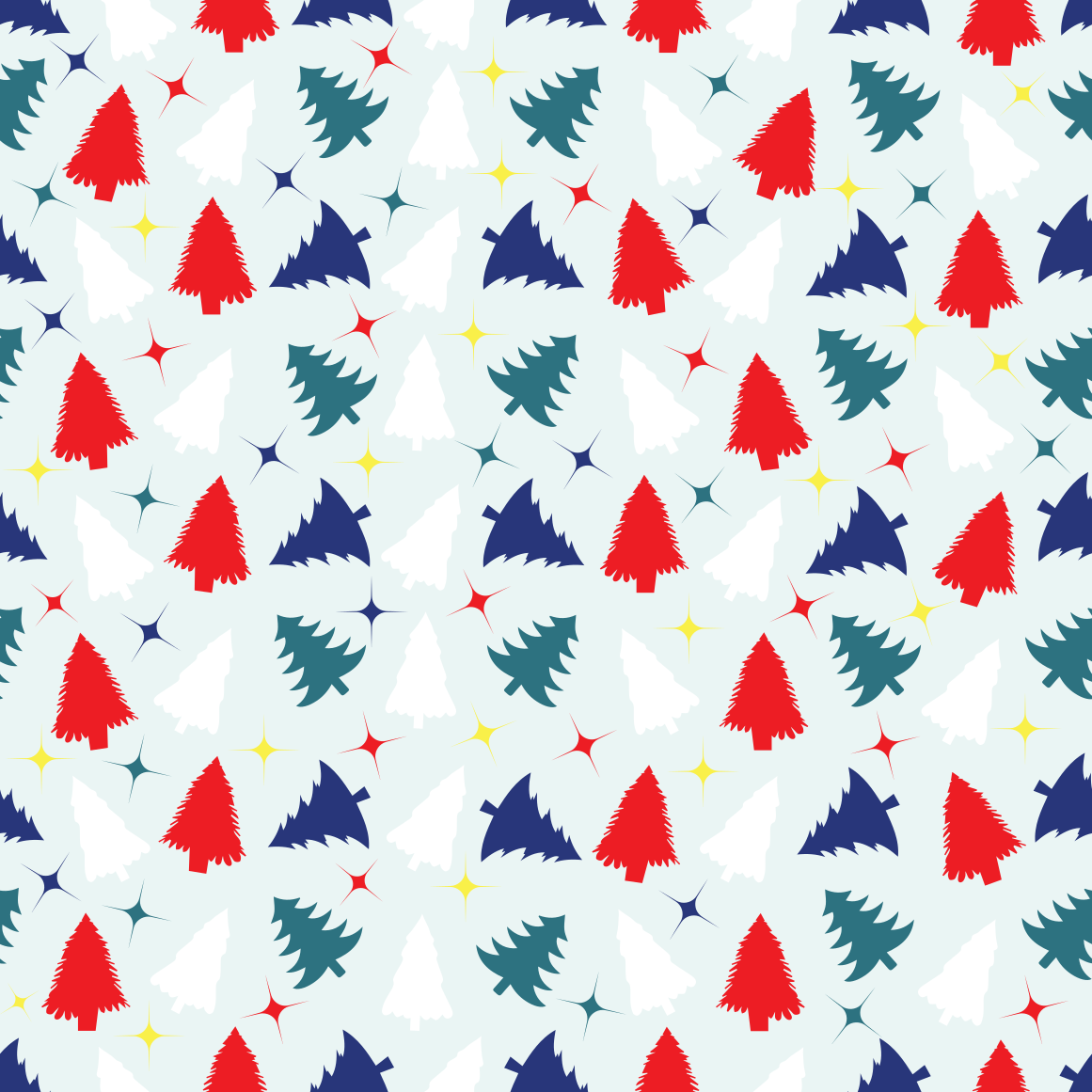 Craft HTV Christmas Trees Pattern 2