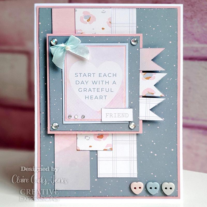 Bloc de papier 20x20 cm Pastel Dreams The Paper Boutique