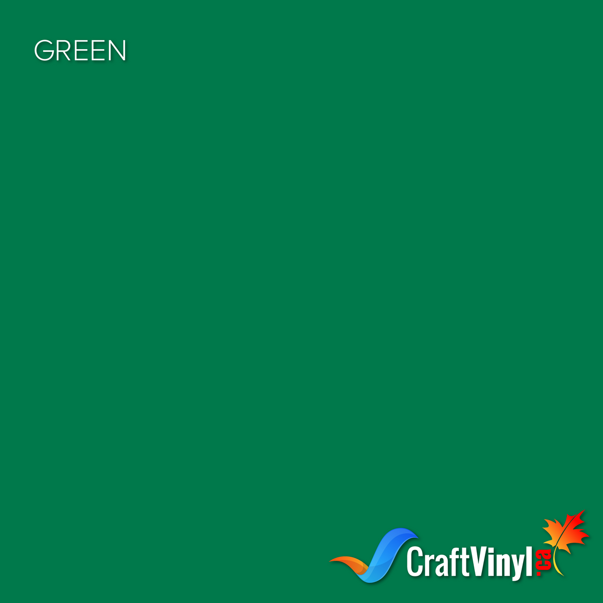 Vinyle thermocollant Craft Green Puff 30,5 cm x 25,4 cm
