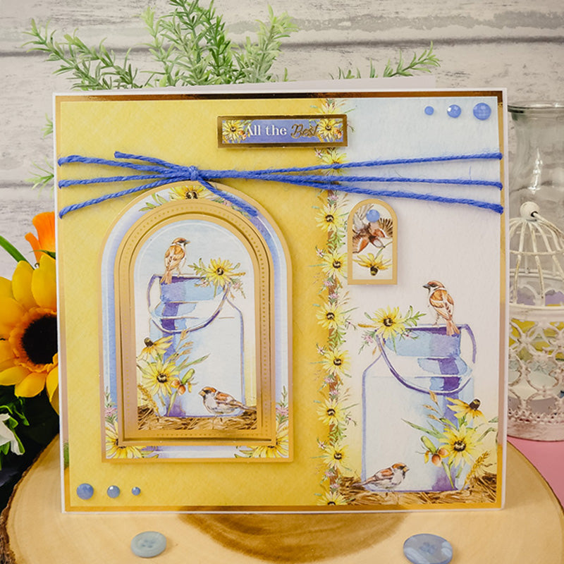 Blocs d'Artisanat de Luxe - Chant d'Oiseaux Printanier