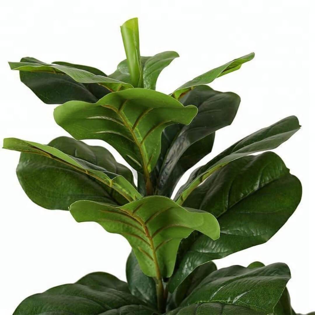 Fafa Plante artificielle en pot Ficus lyrata (Plusieurs tailles)