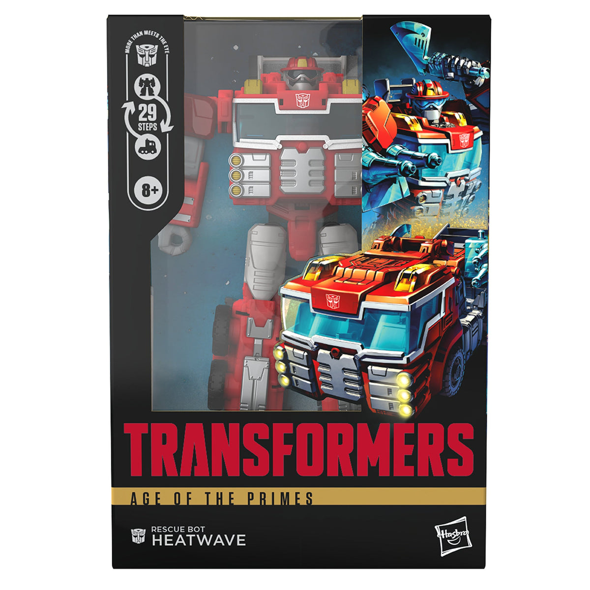 Transformers Age of the Primes Voyager Class Rescue Bot Heatwave