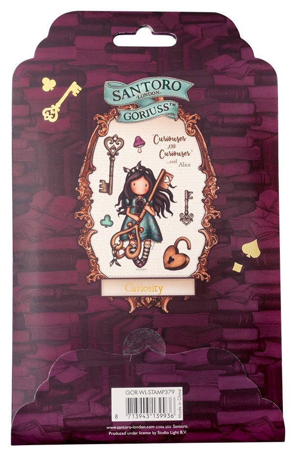 GOR Tampon Cling Curiosity Wonderland 170x120x5mm 7 PC nr.379
