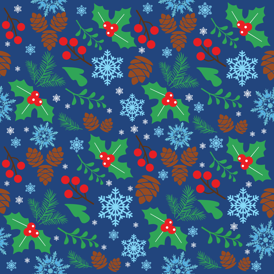 HTV d'artisanat - Houx - Motif de Noël 4