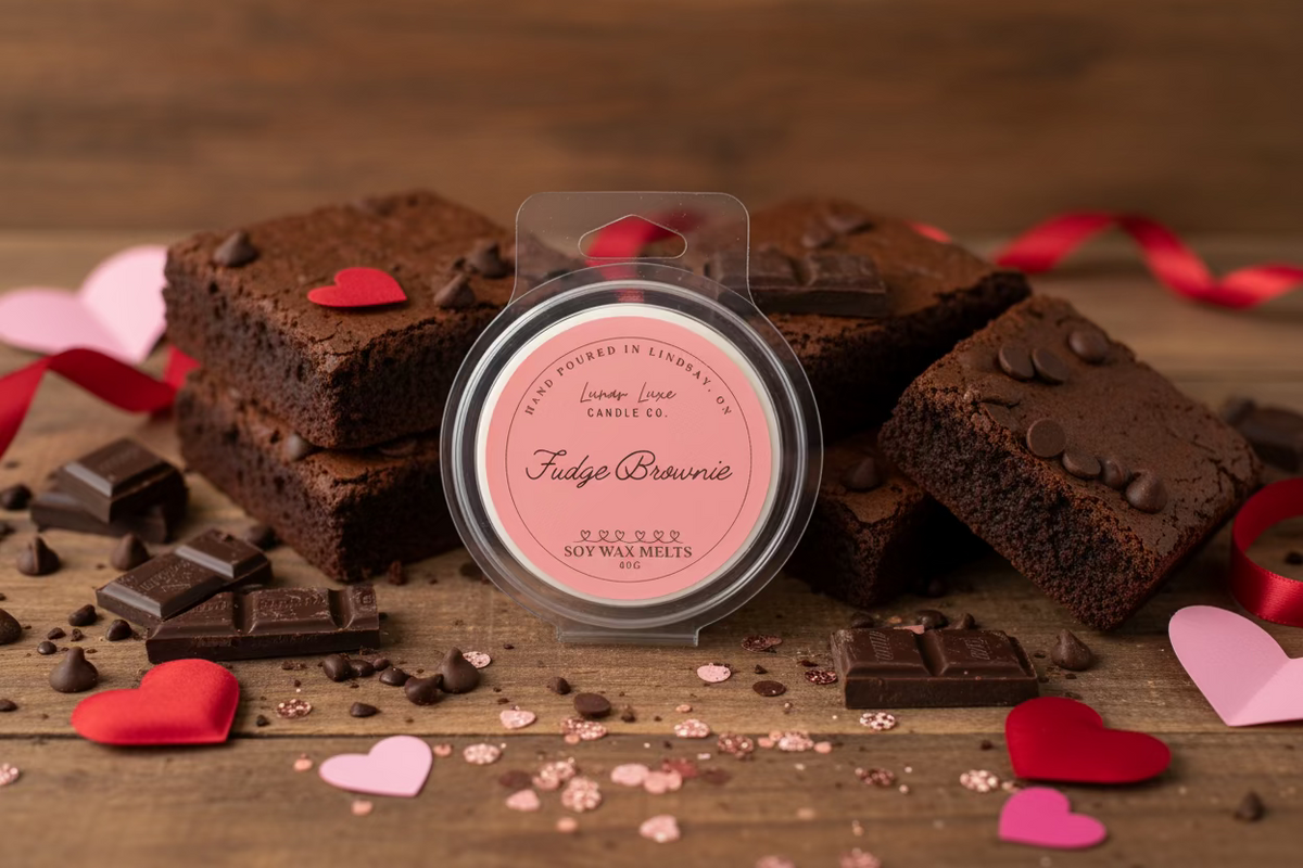 Galet de cire parfumée Brownie au chocolat