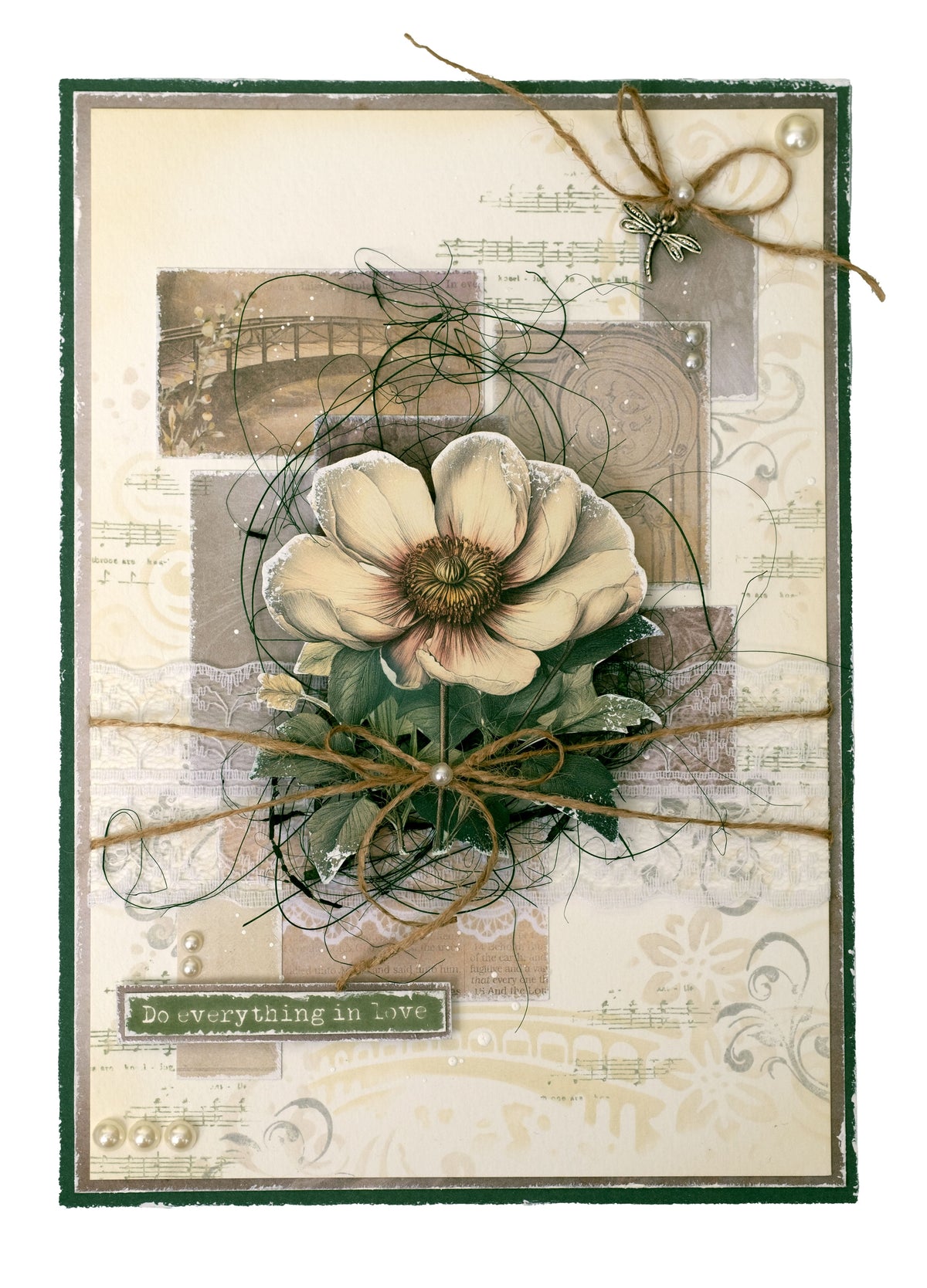 JMA Designer Paper Pad Background Paper Growing & Blooming 36 Sheets