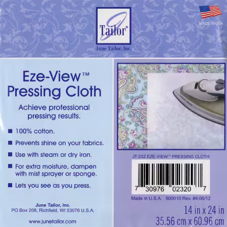 Tissu de presse antiadhésif Eze View de June Tailor 35,5 cm x 61 cm