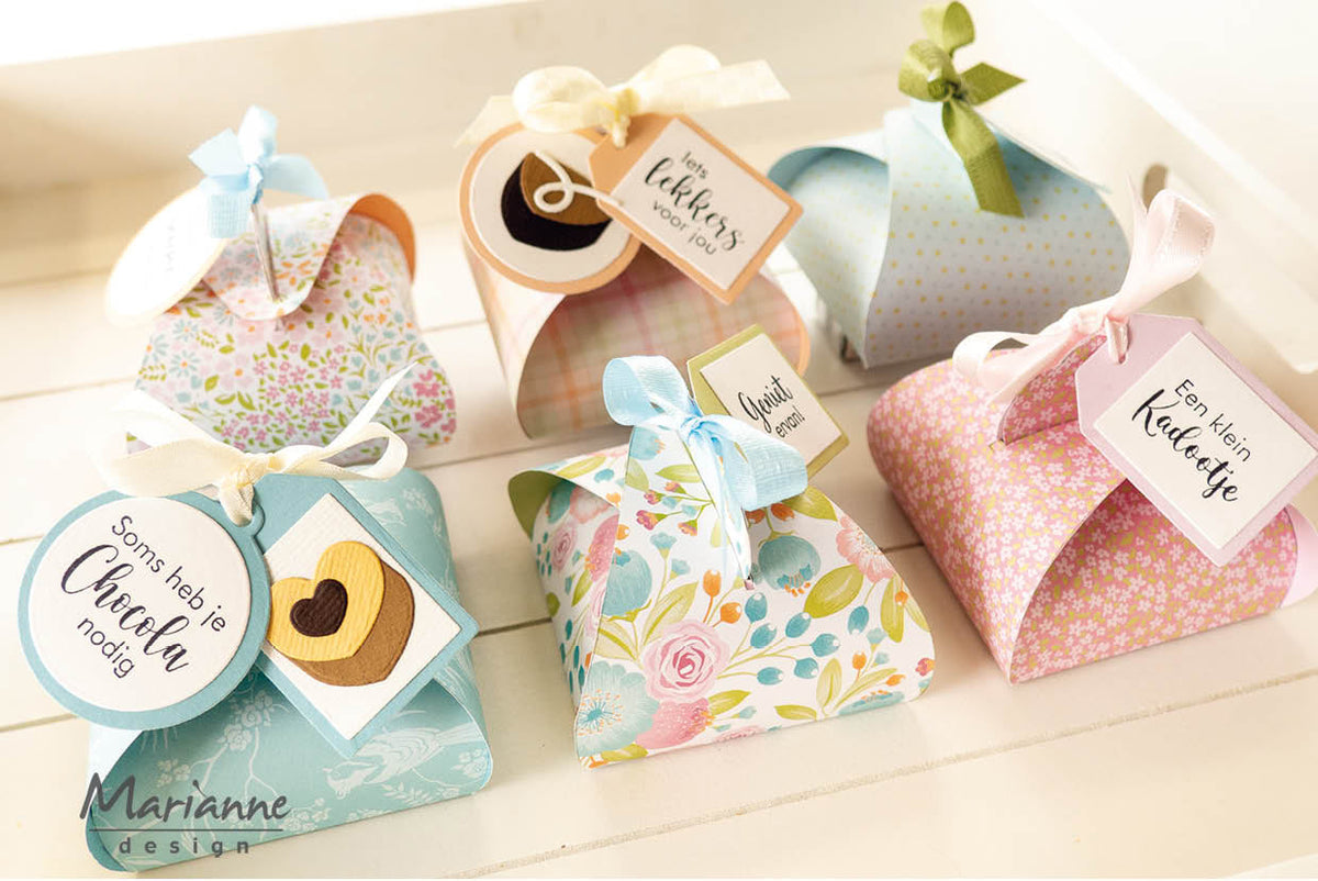 Marianne Design Craft Stencil - Bonbon Box