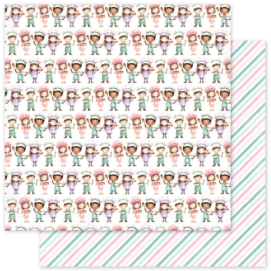 Little Bakers Patterns A 12x12 Paper (12pc Bulk Pack) 35032