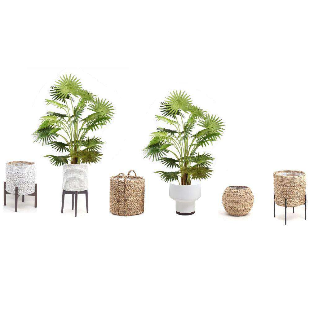 Nino Palmier artificiel en pot 130 cm