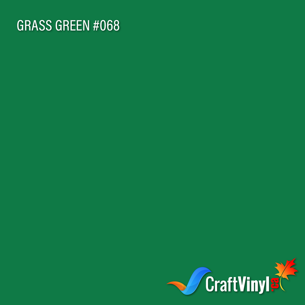 Vinyle Oracal 651 brillant vert herbe n°068