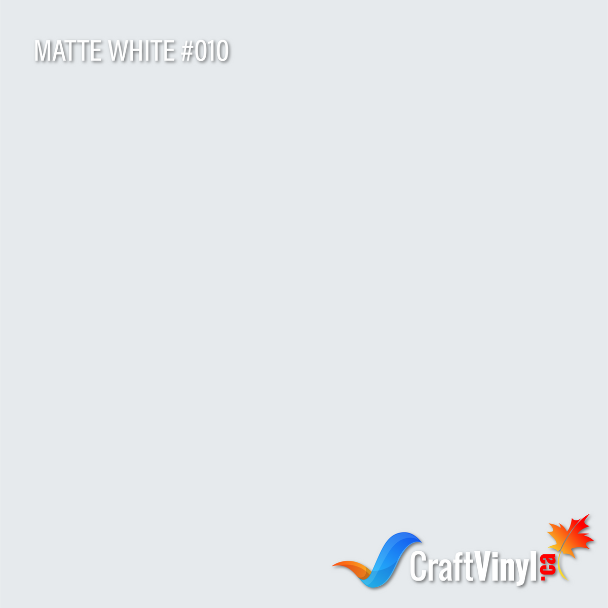 Oracal 651 Oracal Gloss White Vinyl #010 12'' x 20ft