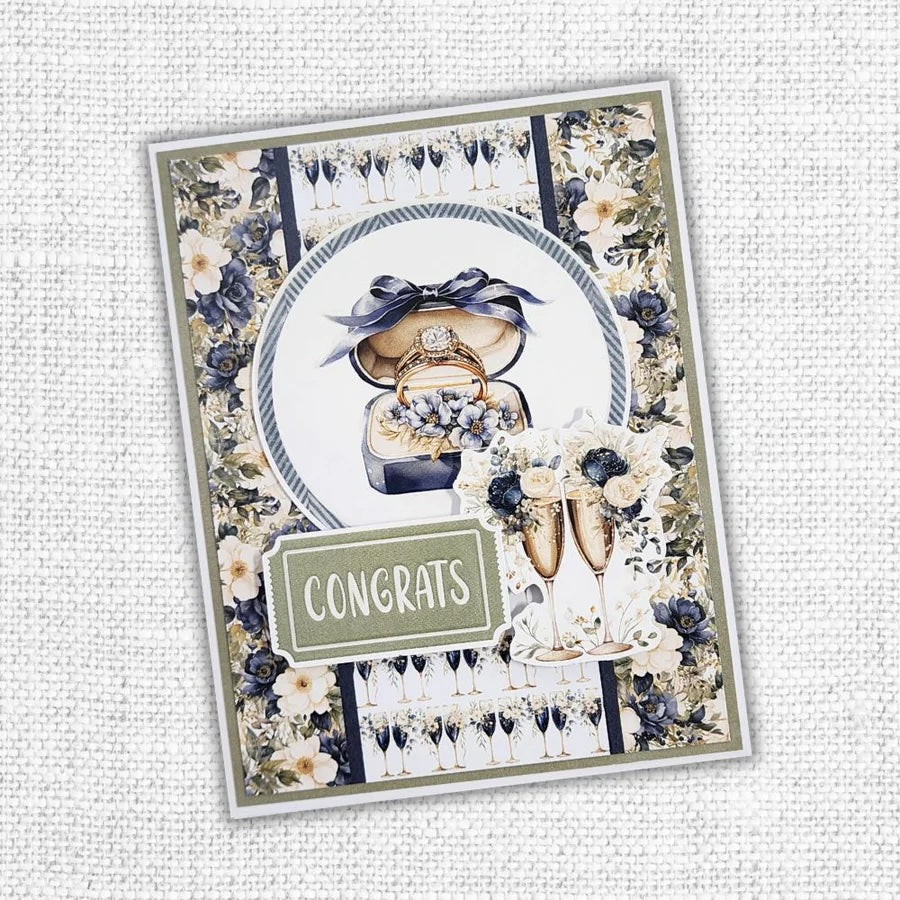 Wedding Blooms 1.0 6x8" Quick Cards Collection 32028