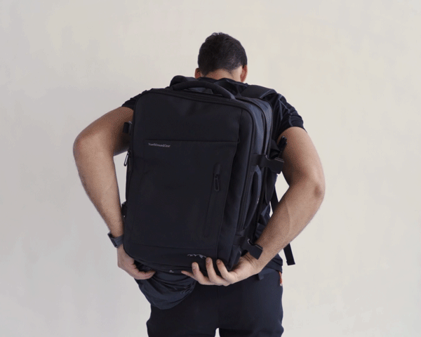 Sac à dos extensible Voyager 26L / 38L avec housse de pluie intégrée
