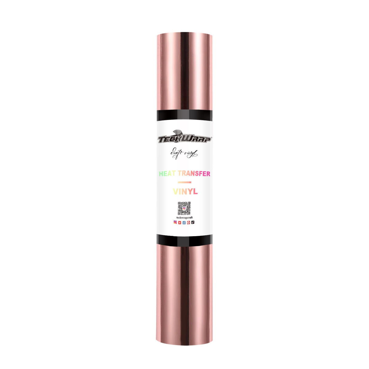 Flex thermocollant chrome métallique Teckwrap - Or rose | Durable, facile à utiliser et polyvalent !