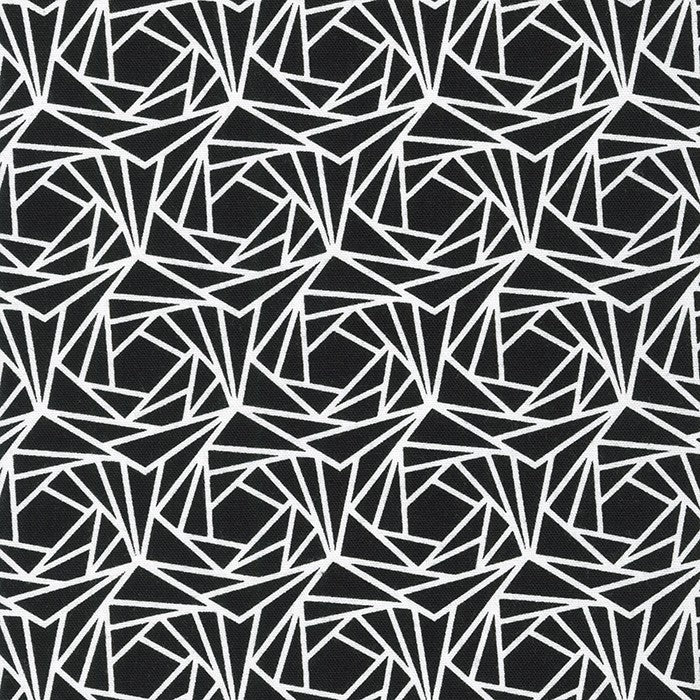 Jardin Noir pour RK Studios - Rose abstraite en noir