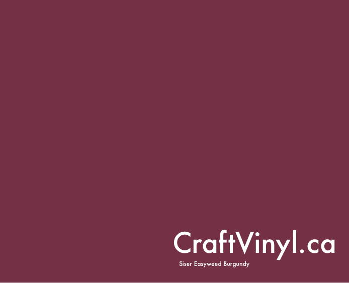 Siser Burgundy Easyweed 12"sheets and rolls