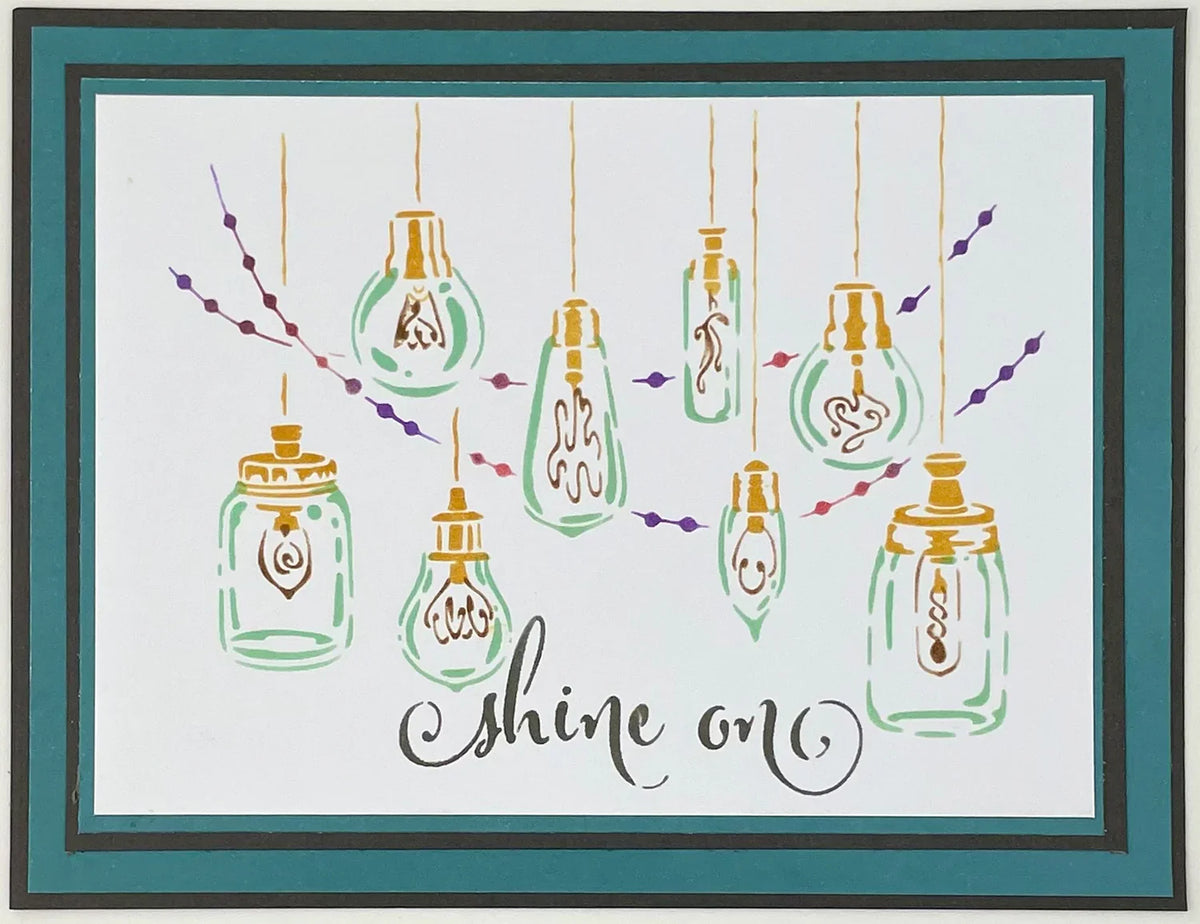 The Crafters Workshop A2 Layered Celebration Lights