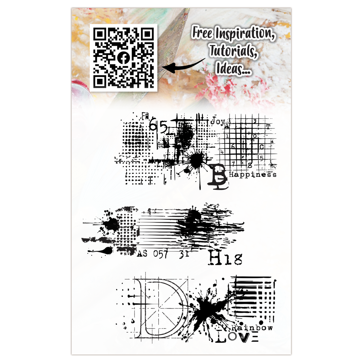 AALL and Create - Set de tampons A7 - Dynamics