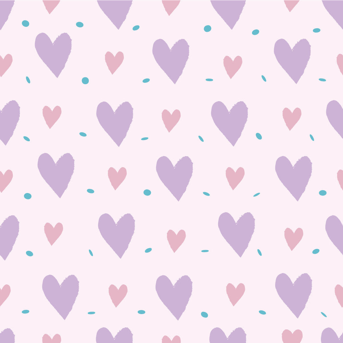 Cœurs de la Saint-Valentin violets n° 1 HTV